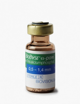 BioBase α-TCP Granulat, 1,0 cm³, Korngr.: 0,5 . 1,4 mm