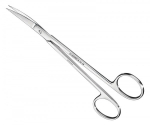 Naht- / Zahnfleischschere, 14cm, gebogen